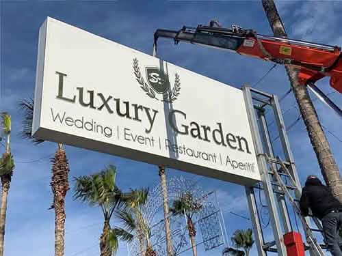 installazione luxury garden