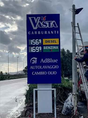 installazione vasta carburanti